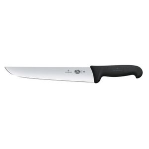 Cuchillo Carnicero Fibrox color negro. Hoja 26 cm. Victorinox