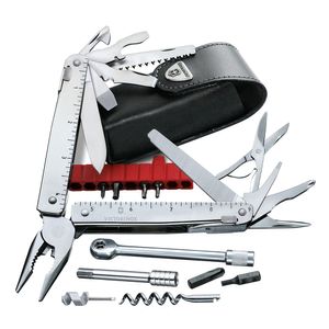 Navaja SwissTool X Plus Ratchet color plata Victorinox