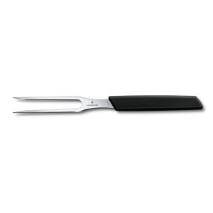 Tenedor para Trinchar Swiss Modern color negro, Victorinox