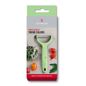Pelador para tomate y kiwi Swiss Classic Trend Colors color verde claro, Victorinox