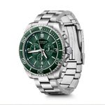 Reloj_Maverick_Chronograph_correa_de_acero_inoxidable_dial_verde_Victorinox_2