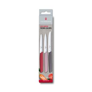 Set de cuchillos para verdura Swiss Modern, 3 piezas, Flower Ed. Limitada, Victorinox