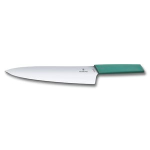 Cuchillo para trinchar Swiss Modern color gris. Hoja 25 cm. Victorinox