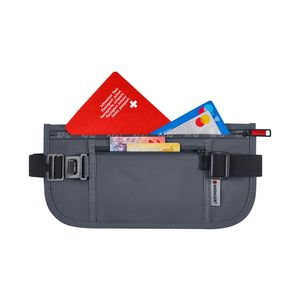 Security waist belt con RFID color gris, Wenger
