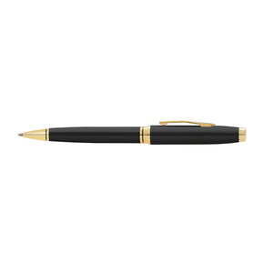 Bolígrafo Coventry cromo pulido con aplicaciones en dorado, Cross