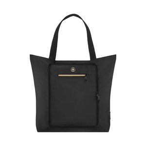 Bolso Packable Tote de Mujer color negro, Wenger